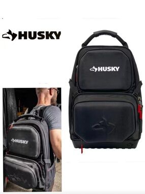 LIKE NEW!  Husky Heavy Duty PRO Tool Backpack 14”